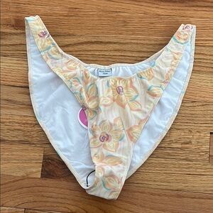 NWT MIRROR PALAIS floral bikini bottom size xxl